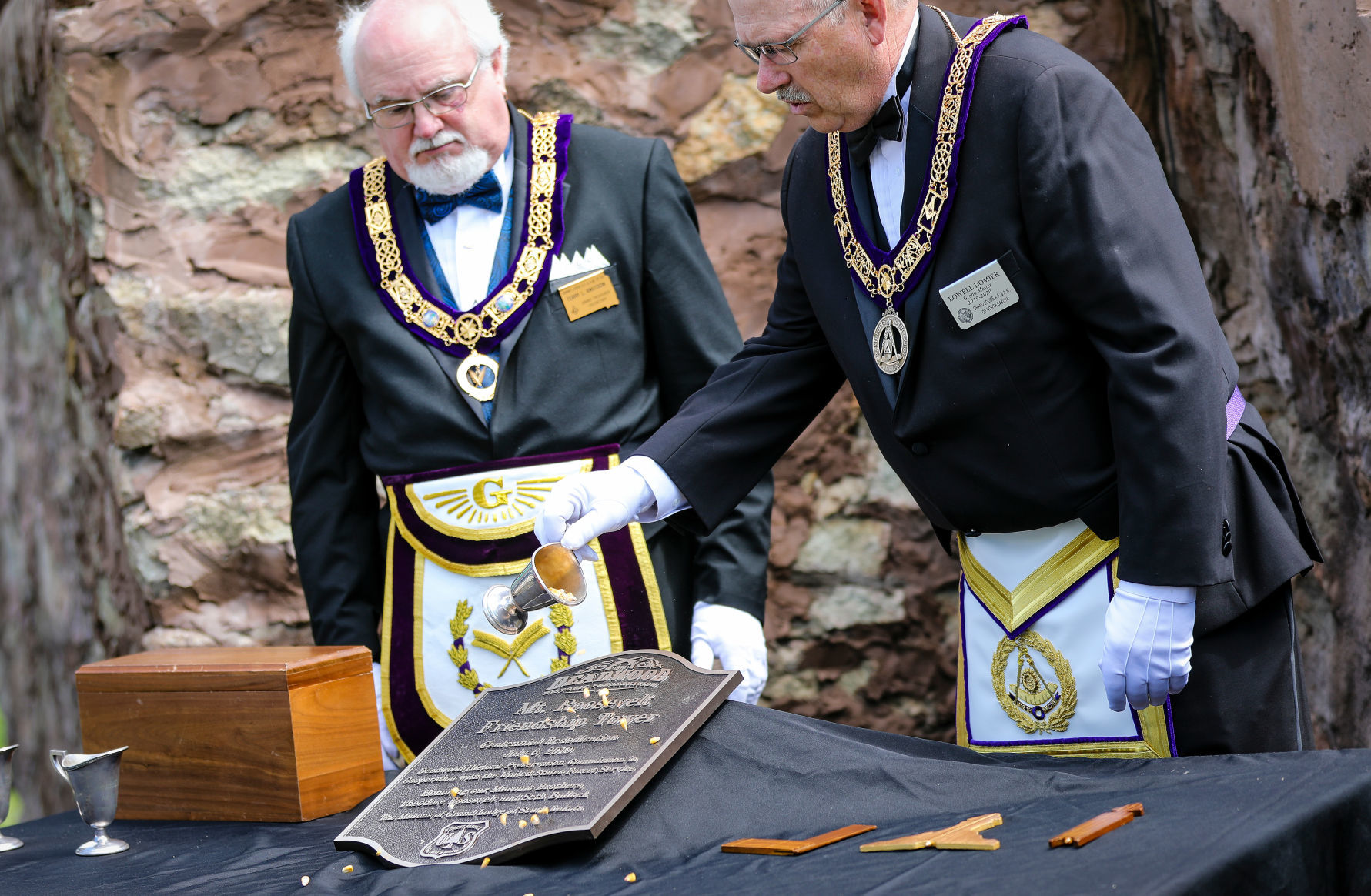Rededication of the Mt. Roosevelt Friendship Tower